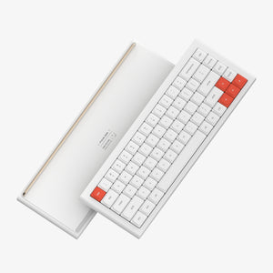 RIE68 Bluetooth & 2.4g mechanical keyboard（White）