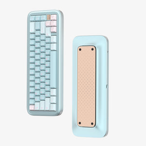 Spacetime65 Bluetooth & 2.4g mechanical keyboard（Anodized Tiffany）